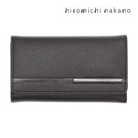 hiromichinakano/ヒロミチナカノ hiromichi nakano 山羊革 メタルプレート キーケース ブランド ヤギ革 紳士 シンプル/508137756