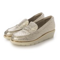 BEAUFORT/ビューフォート BeauFort イタリアンレザー厚底コインローファー/507103848