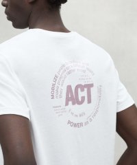 ECOALF MEN/【WEB限定】バックプリント メッセージ Tシャツ / ACT NOW HOPE T－SHIRT/507916426