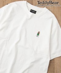 Teddy Bear（テディベア）別注ワンポイント刺繍Tシャツ
