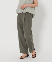 BEAUTY&YOUTH UNITED ARROWS/ポリエステルブレンド バックゴム タックワイドパンツ/508119828
