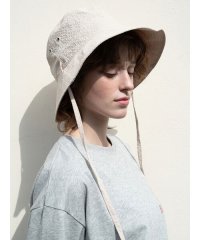 Lugnoncure/サッカー地リボン付きバケットハット《2025summer catalog item》/508138846