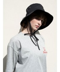 Lugnoncure/サッカー地リボン付きバケットハット《2025summer catalog item》/508138846