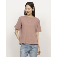 adidas/アディダス adidas レディース 半袖Tシャツ W LUX CA クロップド リブTシャツ AP JY1114 (ピンク)/508138862