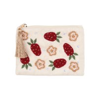 KANKAN/カンカン KANKAN レモン刺繍ポーチS/508138891