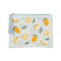KANKAN/カンカン KANKAN レモン刺繍ポーチL/508138893