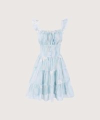 LA POMME petit/ラポミ プチ LA POMME petit Floral Backless Flare Dress/508138900