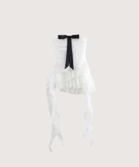 LA POMME petit/ラポミ プチ LA POMME petit Sweet Flare Layered Lace Tube/508138902