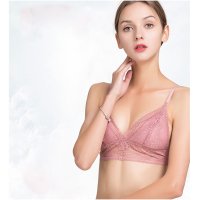 And Kawaii/アンドカワイイ And Kawaii フラワーレース ノンワイヤー ブラトップ パッド付き 美シルエット レースブラトップインナー/508138927