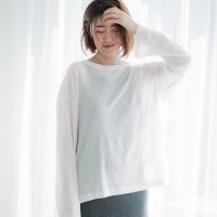 coca/コカ coca シアージョーゼットオーバーTシャツ/508139014