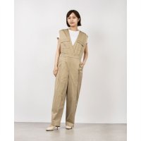 human woman/ヒューマンウーマン human woman 綿麻スラブサテンコンビネゾン/508139028