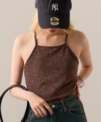 MAGASIN DE MODE Onjna/マガジンデモードオンジェナ MAGASIN DE MODE Onjna Glitter back cross camisole / ラメバッククロス カップ付き/508139079
