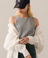 MAGASIN DE MODE Onjna/マガジンデモードオンジェナ MAGASIN DE MODE Onjna Glitter american sleeve tank / ラメアメスリタンクトップ /508139080
