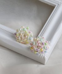 colleca la/コレカラ colleca la パールフリルイヤリング/508139103