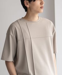 MAC HOUSE/マックハウス Mac－House AIR Smoosy カットジョーゼットピンタックテーパードTシャツ/508139110