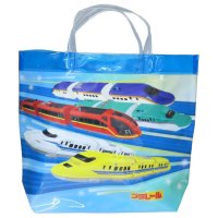 cinemacollection/シネマコレクション cinemacollection プラレール プールバッグ PVCバッグ ブルー 鉄道 マルヨシ 海プール レジャー用品 男の子 キャラクタ/508139391