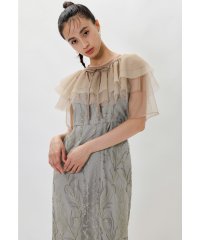 niana/ニアナ niana マルチケープ刺繍レースドレス 結婚式 二次会 同窓会 成人式 パーティードレス オケージョンドレス お呼ばれワンピース/508139559