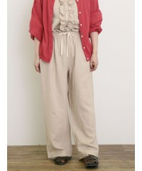Samansa Mos2/【Cross×Linen】サス付パンツ/508140150