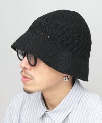 Besiquenti/ベーシックエンチ Basiquenti リネンライク ニットハット クロシェハット/508140340