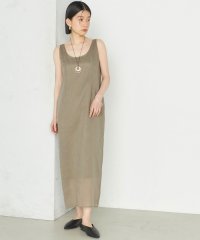 SHIPS WOMEN/Wai＋:〈手洗い可能〉オーガンジー ノースリーブ 2WAY ワンピース/508140410