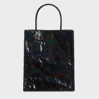 CHARLES & KEITH/Matina ラージマチナ パテントクリンクルエフェクトイロンゲイティッドトートバッグ/508140440
