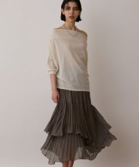 GRACE CONTINENTAL/イレギュラープリーツスカート/508140507