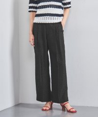 UNITED ARROWS/ドット サテン 2タック ワイドパンツ/508140573