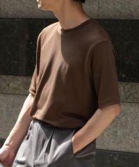 URBAN RESEARCH ROSSO/『WEB限定』『XLサイズあり』リネン混カノコクルーTシャツ/508140715