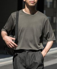 URBAN RESEARCH ROSSO/『WEB限定』『XLサイズあり』リネン混カノコクルーTシャツ/508140715