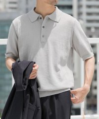 URBAN RESEARCH ROSSO/『UR TECH ひやサラクール』AIRDRY半袖ニットポロ/508140718