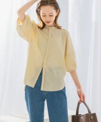 URBAN RESEARCH ROSSO/『再入荷予定カラー』UVカットウォッシャブルリネン混シャツブラウス/508140728