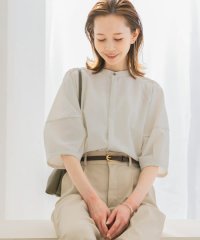 URBAN RESEARCH ROSSO/UVカットウォッシャブルリネン混シャツブラウス/508140728