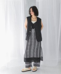 URBAN RESEARCH ROSSO/sara mallika　COTTON BORDER LACE CAMI DRESS/508140739