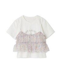 SNIDEL/ビスチェレイヤードロゴTシャツ/508140818