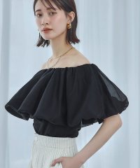 Ampirula/アンピルーラ Ampirula オフショルバルーンシフォントップス/508140989
