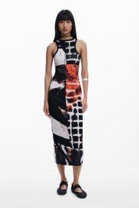 Desigual/デシグアル Desigual VESTFACE ワンピースノースリーブ/508141050