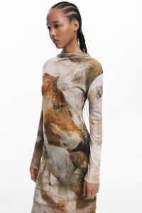 Desigual/デシグアル Desigual VESTHORSE ワンピースロングスリーブ/508141052