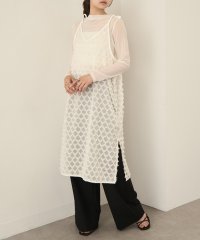 MAGASIN DE MODE Chou Chou/マガジンデモードシュシュ MAGASIN DE MODE Chou Chou フリンジジャガードキャミワンピース trc/508141072