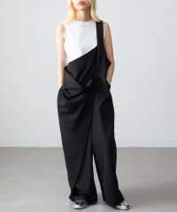 MAGASIN DE MODE Onjna/マガジンデモードオンジェナ MAGASIN DE MODE Onjna One shoulder wrap overalls / ワンショルダーラップオールイン/508141080