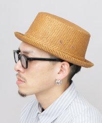 Besiquenti/ベーシックエンチ Basiquenti 麦わら風 ペーパー ポークパイハット/508141135