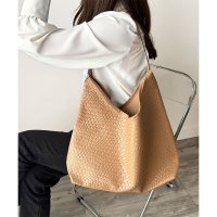 Dewlily/デューリリー Dewlily 編み込み風トートバッグ レディース 軽量 大容量 通勤 通学 シンプル おしゃれ カジュアル デイリー 人気 バッグ トレンド 大/508141230
