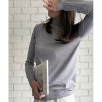 Amulet/アミュレット Amulet ハイネック長袖ニットトップス レディース ニット 長袖 無地 シンプル 着回し 大人 上品 おしゃれ カジュアル トレンド 人気 定/508141248