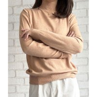 Amulet/アミュレット Amulet ハイネック長袖ニットトップス レディース ニット 長袖 無地 シンプル 着回し 大人 上品 おしゃれ カジュアル トレンド 人気 定/508141248