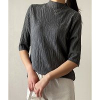 Amulet/アミュレット Amulet ハイネックニットソー レディース ニットソー 長袖 無地 シンプル カジュアル 春夏秋 着回し 大人 おしゃれ トレンド 人気 定番/508141252