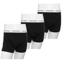 Calvin Klein/カルバン クライン Calvin Klein インナー ボクサーパンツ 3Pセット ブラック メンズ CALVIN KLEIN TRUNK 3 PACK U26/508141286