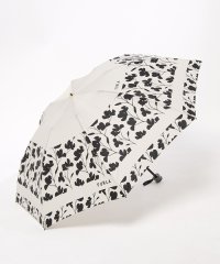 FURLA/フルラ FURLA 雨傘 折りたたみ傘 コンパクト カメリア 白黒 花柄 UV 雨傘 レディース /507891081
