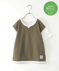 ikka kids/【接触冷感／吸水速乾】キーネックベストレイヤーTシャツ（120〜160cm）【親子おそろい】/508013537