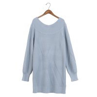 TONAL/トーナル TONAL ランダムリブチュニックニットワンピース/508014403