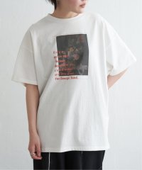 VENCE　EXCHANGE/フラワープリントオーバーサイズTシャツ/508053411