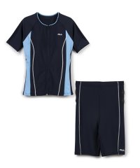 FILA/配色袖付フルジップセパレート/508054748